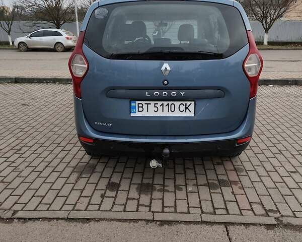 Синий Рено Лоджи, объемом двигателя 1.46 л и пробегом 180 тыс. км за 11662 $, фото 5 на Automoto.ua