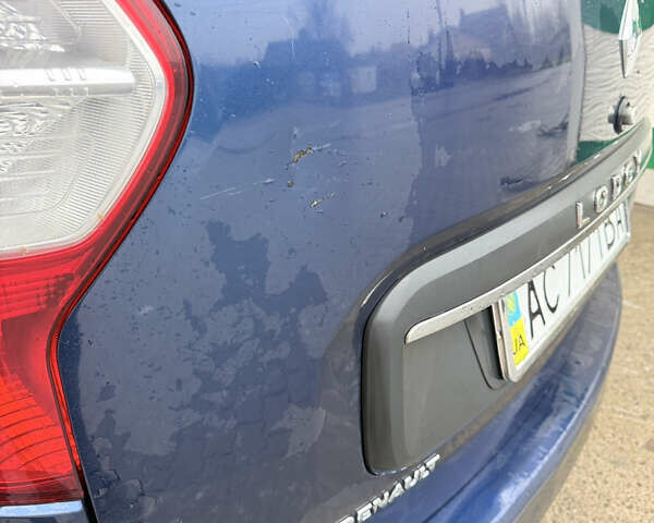 Синий Рено Лоджи, объемом двигателя 1.46 л и пробегом 211 тыс. км за 8500 $, фото 8 на Automoto.ua