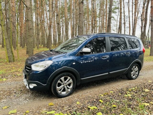 Синий Рено Лоджи, объемом двигателя 1.5 л и пробегом 57 тыс. км за 12500 $, фото 2 на Automoto.ua