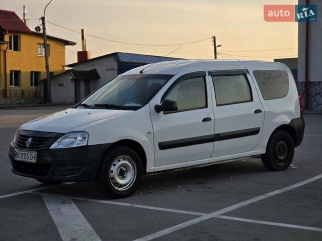 Белый Рено Логан МСВ, объемом двигателя 1.6 л и пробегом 249 тыс. км за 3499 $, фото 1 на Automoto.ua