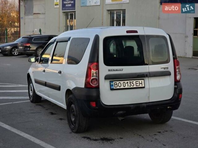 Белый Рено Логан МСВ, объемом двигателя 1.6 л и пробегом 249 тыс. км за 3499 $, фото 9 на Automoto.ua
