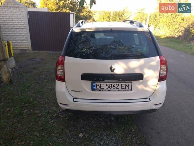 Рено Логан МСВ 2015 в Николаеве на Automoto.ua Белый Рено Логан МСВ, объемом двигателя 1.5 л и пробегом 330 тыс. км за 6300 $, фото 3 на Automoto.ua