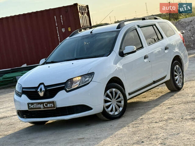 Белый Рено Логан МСВ, объемом двигателя 1.5 л и пробегом 222 тыс. км за 5799 $, фото 1 на Automoto.ua