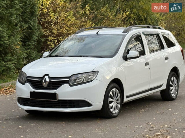 Белый Рено Логан МСВ, объемом двигателя 1.5 л и пробегом 223 тыс. км за 6850 $, фото 2 на Automoto.ua