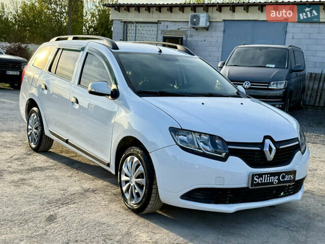 Белый Рено Логан МСВ, объемом двигателя 1.5 л и пробегом 222 тыс. км за 5799 $, фото 4 на Automoto.ua