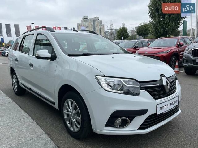 Белый Рено Логан МСВ, объемом двигателя 1.46 л и пробегом 132 тыс. км за 9402 $, фото 3 на Automoto.ua