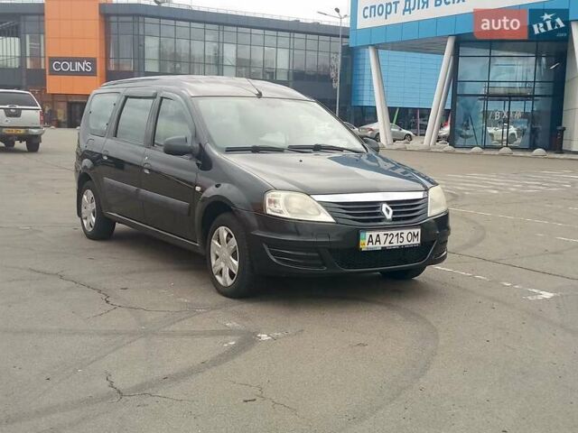 Черный Рено Логан МСВ, объемом двигателя 1.6 л и пробегом 176 тыс. км за 5200 $, фото 6 на Automoto.ua