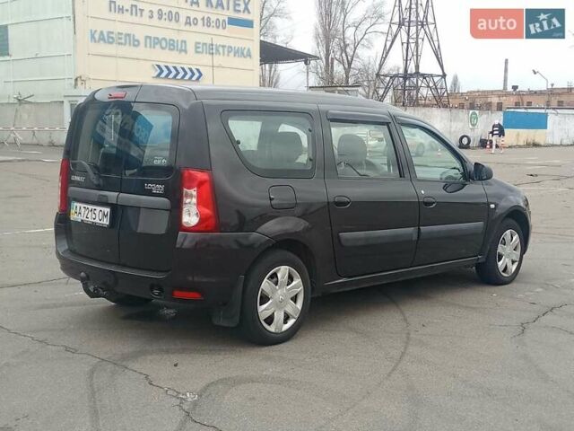 Черный Рено Логан МСВ, объемом двигателя 1.6 л и пробегом 176 тыс. км за 5200 $, фото 4 на Automoto.ua