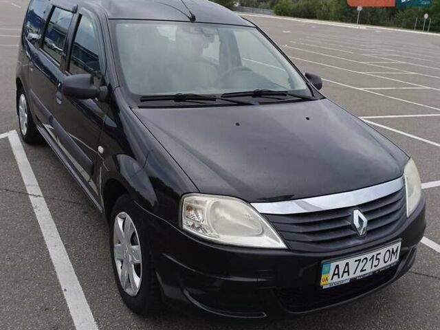 Черный Рено Логан МСВ, объемом двигателя 1.6 л и пробегом 186 тыс. км за 5300 $, фото 4 на Automoto.ua