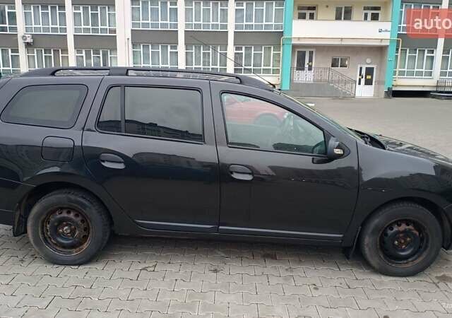 Черный Рено Логан МСВ, объемом двигателя 1.2 л и пробегом 101 тыс. км за 7200 $, фото 2 на Automoto.ua
