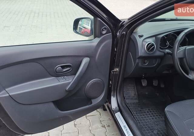 Черный Рено Логан МСВ, объемом двигателя 1.2 л и пробегом 101 тыс. км за 7200 $, фото 15 на Automoto.ua