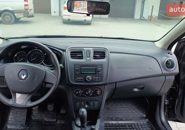 Черный Рено Логан МСВ, объемом двигателя 1.2 л и пробегом 101 тыс. км за 7200 $, фото 14 на Automoto.ua