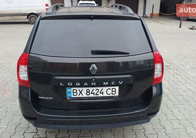 Черный Рено Логан МСВ, объемом двигателя 1.2 л и пробегом 101 тыс. км за 7200 $, фото 7 на Automoto.ua