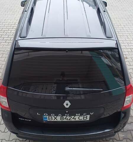 Черный Рено Логан МСВ, объемом двигателя 1.2 л и пробегом 101 тыс. км за 7200 $, фото 5 на Automoto.ua