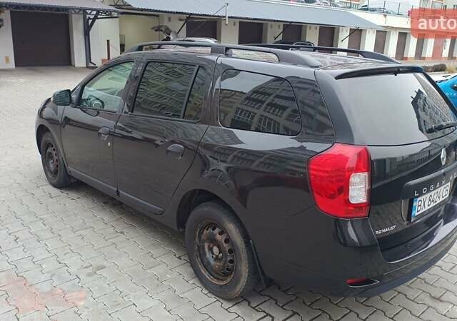 Черный Рено Логан МСВ, объемом двигателя 1.2 л и пробегом 101 тыс. км за 7200 $, фото 6 на Automoto.ua