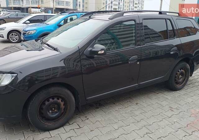 Черный Рено Логан МСВ, объемом двигателя 1.2 л и пробегом 101 тыс. км за 7200 $, фото 4 на Automoto.ua
