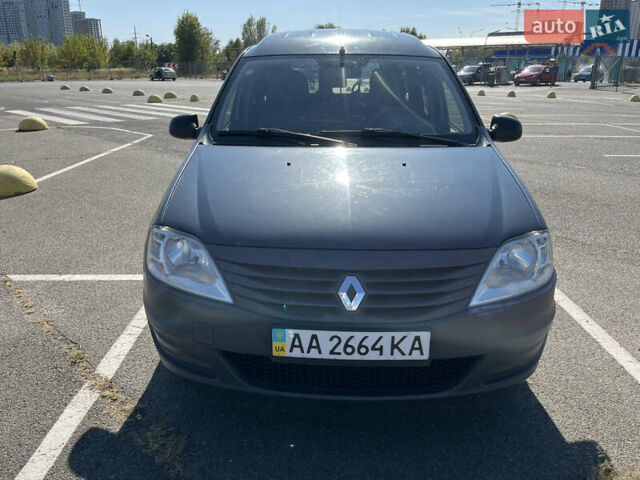 Серый Рено Логан МСВ, объемом двигателя 1.6 л и пробегом 379 тыс. км за 4800 $, фото 14 на Automoto.ua