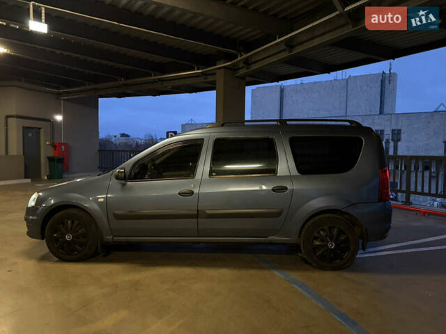 Синий Рено Логан МСВ, объемом двигателя 1.6 л и пробегом 196 тыс. км за 6300 $, фото 5 на Automoto.ua