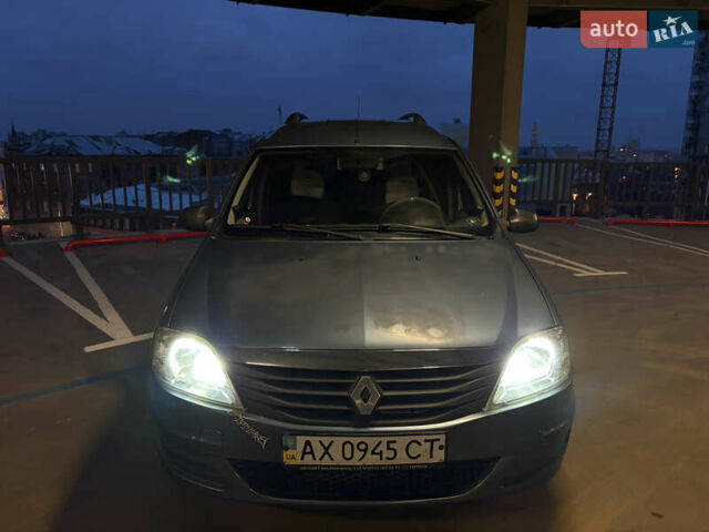 Синий Рено Логан МСВ, объемом двигателя 1.6 л и пробегом 196 тыс. км за 6300 $, фото 1 на Automoto.ua