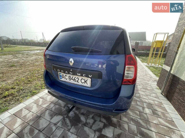 Синий Рено Логан МСВ, объемом двигателя 1.5 л и пробегом 230 тыс. км за 5800 $, фото 5 на Automoto.ua