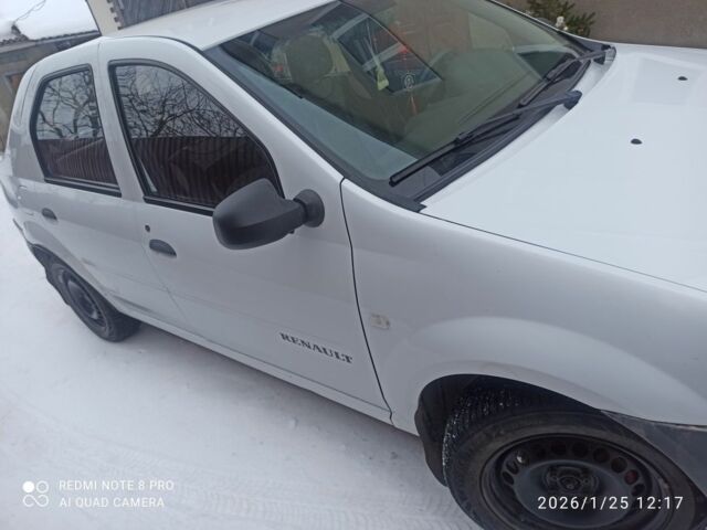 Білий Рено Логан, об'ємом двигуна 0 л та пробігом 197 тис. км за 3300 $, фото 2 на Automoto.ua