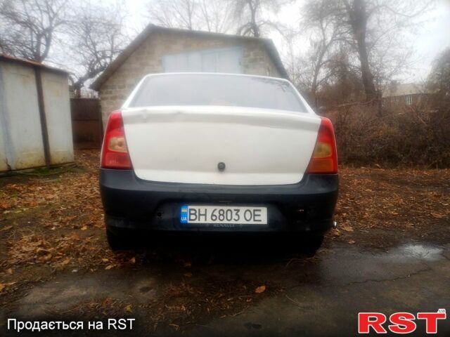 Білий Рено Логан, об'ємом двигуна 1.4 л та пробігом 400 тис. км за 2100 $, фото 2 на Automoto.ua