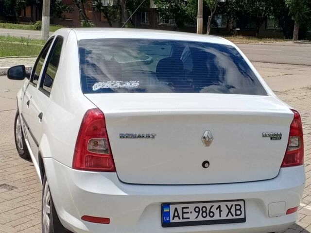 Белый Рено Логан, объемом двигателя 1.4 л и пробегом 164 тыс. км за 4500 $, фото 5 на Automoto.ua
