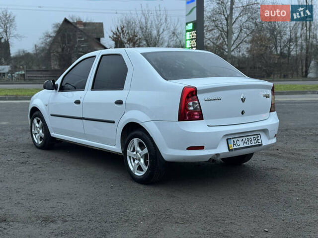 Белый Рено Логан, объемом двигателя 1.4 л и пробегом 108 тыс. км за 4300 $, фото 6 на Automoto.ua