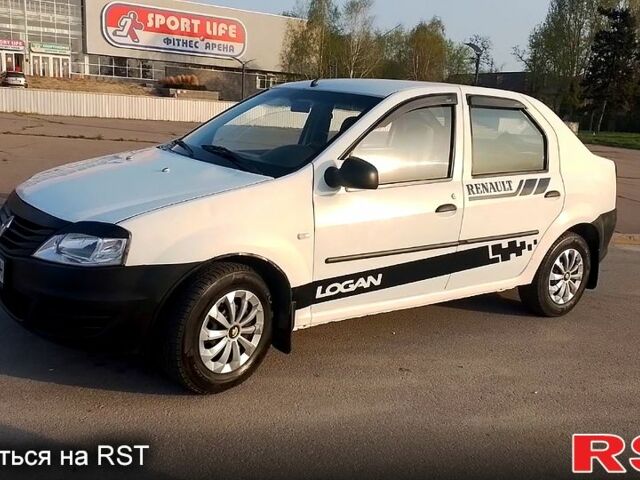 Білий Рено Логан, об'ємом двигуна 1.4 л та пробігом 1 тис. км за 3100 $, фото 1 на Automoto.ua