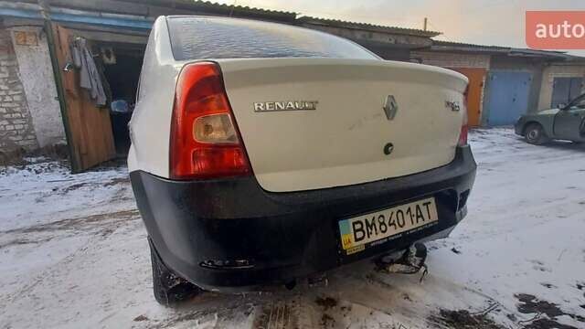Белый Рено Логан, объемом двигателя 1.4 л и пробегом 137 тыс. км за 3200 $, фото 5 на Automoto.ua