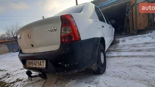 Белый Рено Логан, объемом двигателя 1.4 л и пробегом 137 тыс. км за 3200 $, фото 8 на Automoto.ua
