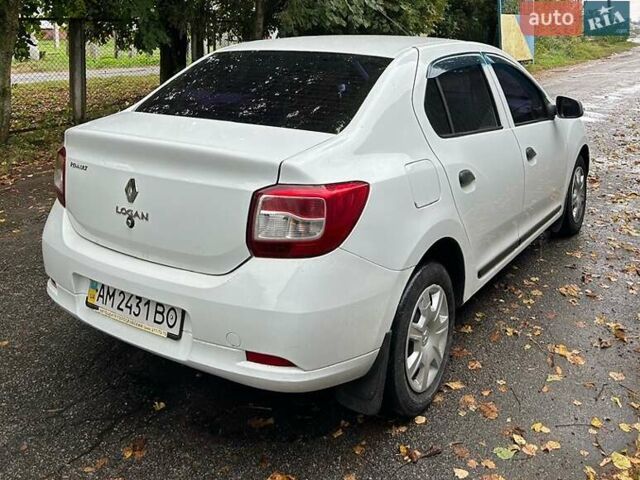 Білий Рено Логан, об'ємом двигуна 1.15 л та пробігом 353 тис. км за 3600 $, фото 6 на Automoto.ua