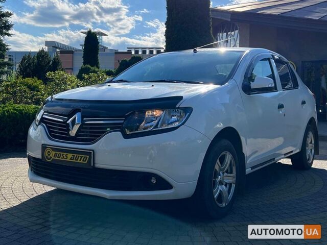Білий Рено Логан, об'ємом двигуна 1.6 л та пробігом 46 тис. км за 9500 $, фото 2 на Automoto.ua