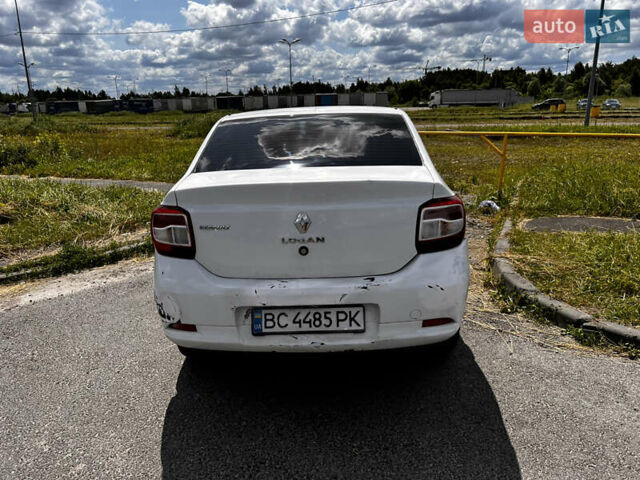 Белый Рено Логан, объемом двигателя 1.15 л и пробегом 345 тыс. км за 3200 $, фото 5 на Automoto.ua