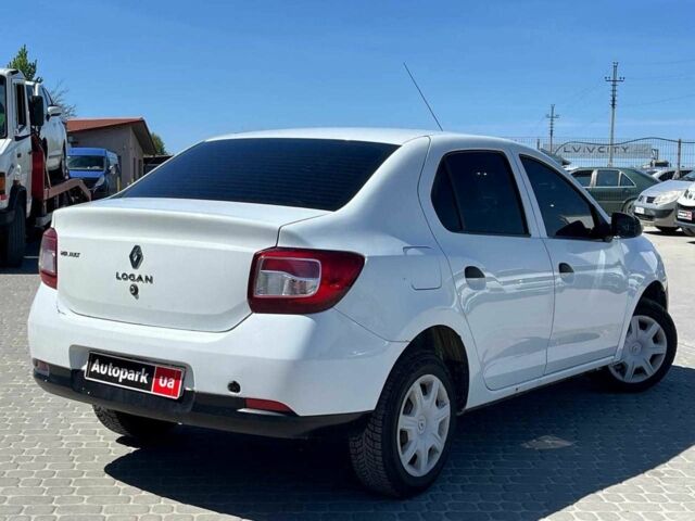 Белый Рено Логан, объемом двигателя 1.5 л и пробегом 186 тыс. км за 3990 $, фото 8 на Automoto.ua