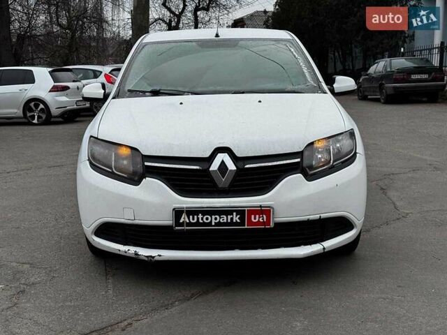 Белый Рено Логан, объемом двигателя 1.2 л и пробегом 390 тыс. км за 3690 $, фото 1 на Automoto.ua