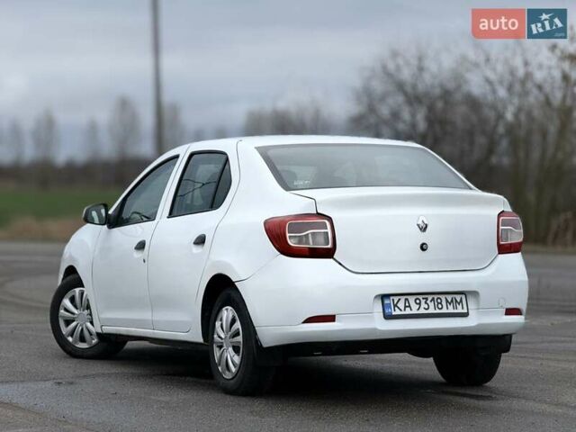 Белый Рено Логан, объемом двигателя 1.2 л и пробегом 305 тыс. км за 3650 $, фото 6 на Automoto.ua
