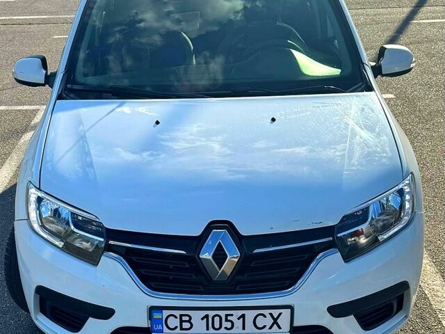 Белый Рено Логан, объемом двигателя 1.1 л и пробегом 198 тыс. км за 4400 $, фото 1 на Automoto.ua