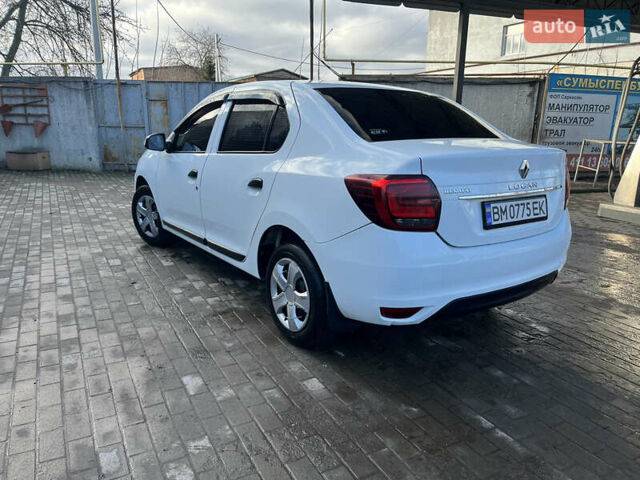 Белый Рено Логан, объемом двигателя 1.2 л и пробегом 350 тыс. км за 4500 $, фото 3 на Automoto.ua