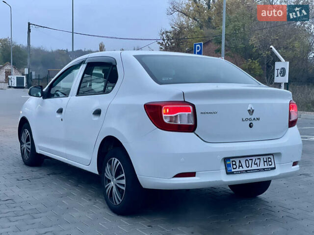 Белый Рено Логан, объемом двигателя 1.15 л и пробегом 166 тыс. км за 5799 $, фото 8 на Automoto.ua