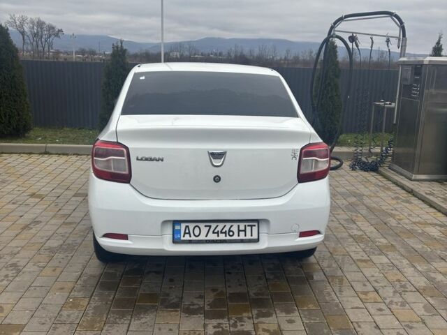 Белый Рено Логан, объемом двигателя 1.5 л и пробегом 282 тыс. км за 6500 $, фото 2 на Automoto.ua