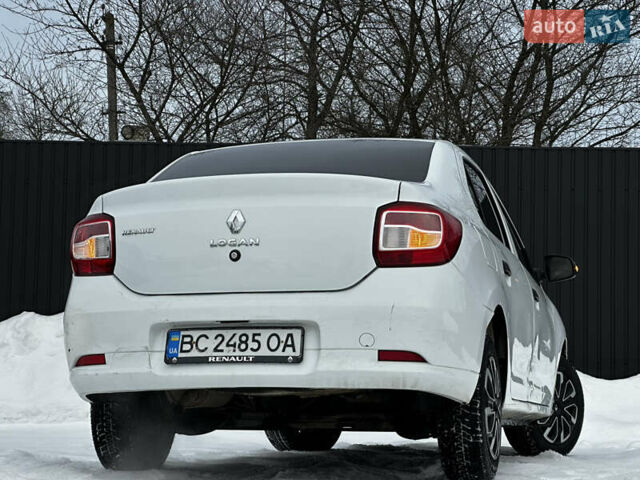 Белый Рено Логан, объемом двигателя 1.15 л и пробегом 231 тыс. км за 4700 $, фото 16 на Automoto.ua
