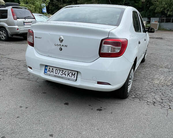 Белый Рено Логан, объемом двигателя 1.46 л и пробегом 241 тыс. км за 5800 $, фото 2 на Automoto.ua