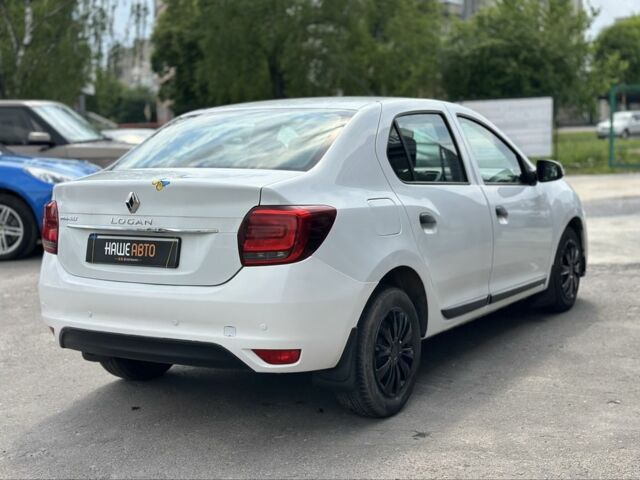 Рено Логан 2017 в Червонограде на Automoto.ua Белый Рено Логан, объемом двигателя 1.2 л и пробегом 137 тыс. км за 5499 $, фото 9 на Automoto.ua