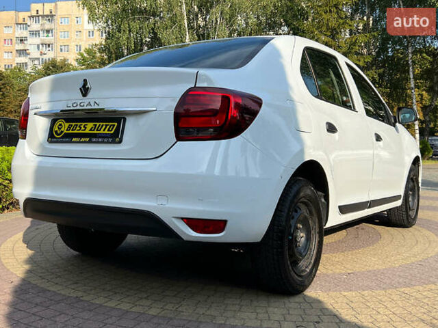 Белый Рено Логан, объемом двигателя 1.5 л и пробегом 107 тыс. км за 8999 $, фото 6 на Automoto.ua