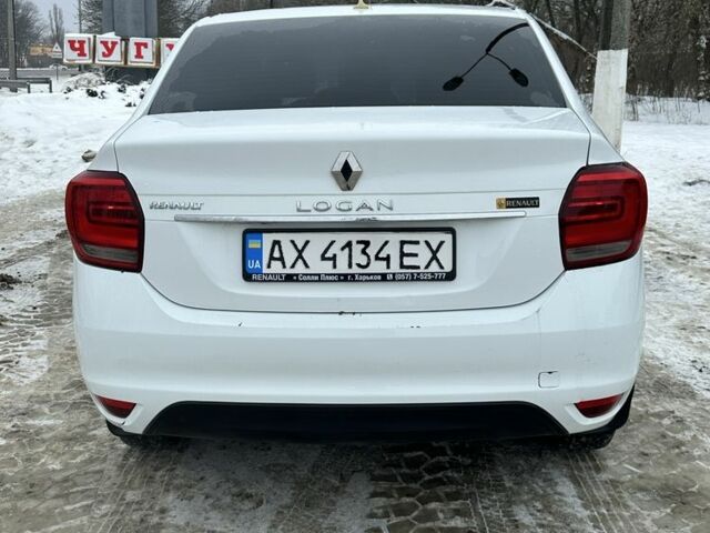 Білий Рено Логан, об'ємом двигуна 0.9 л та пробігом 430 тис. км за 3550 $, фото 7 на Automoto.ua