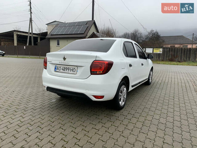 Белый Рено Логан, объемом двигателя 1 л и пробегом 280 тыс. км за 4999 $, фото 6 на Automoto.ua
