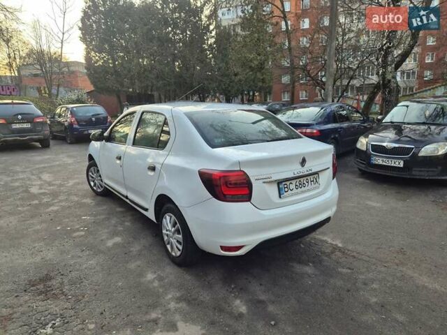 Белый Рено Логан, объемом двигателя 1.46 л и пробегом 277 тыс. км за 5900 $, фото 2 на Automoto.ua