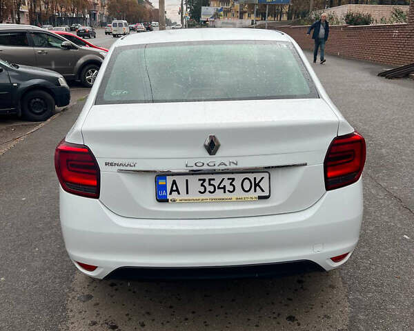 Білий Рено Логан, об'ємом двигуна 0.9 л та пробігом 233 тис. км за 7500 $, фото 1 на Automoto.ua