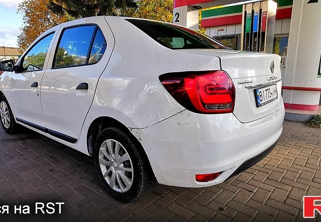 Белый Рено Логан, объемом двигателя 1 л и пробегом 200 тыс. км за 3700 $, фото 6 на Automoto.ua